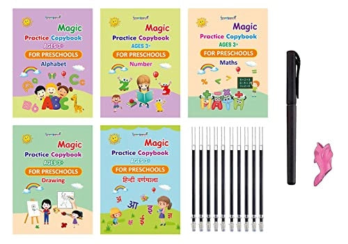 Reusable Magic Handwriting Copybook Set