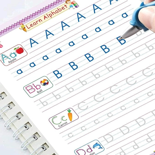 Reusable Magic Handwriting Copybook Set