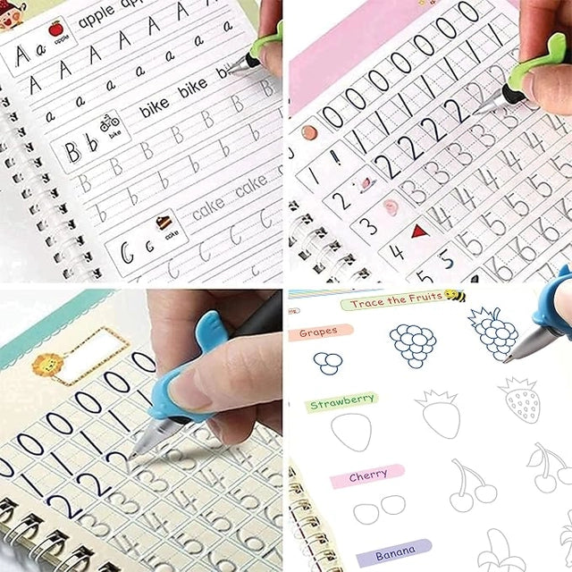 Reusable Magic Handwriting Copybook Set